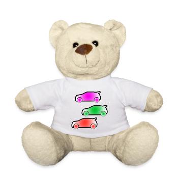 Automobiles - Nounours - blanc - Devant