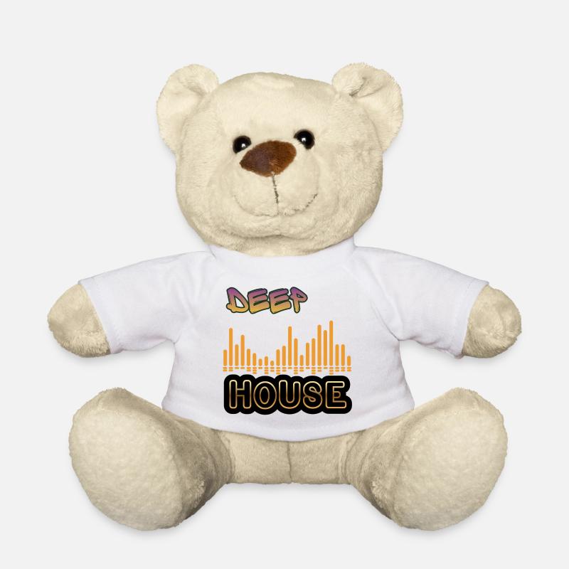 Deep House. - Teddy Bear - white