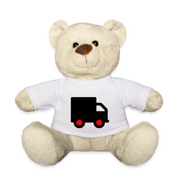 camion - Nounours - blanc - Devant