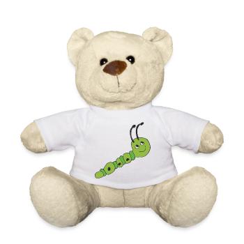 Chenille - Nounours - blanc - Devant