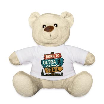 Né pour l’Ultra Trail - Nounours - blanc - Devant
