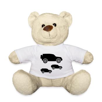 Automobiles - Nounours - blanc - Devant