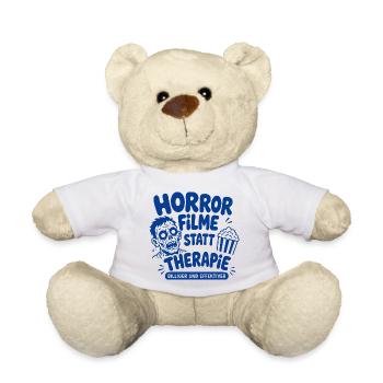 Horror Filme statt Therapie Zombie - Teddy - Weiß - Vorne