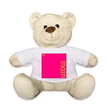 HAMBOURG MOIN HERZ - Nounours - blanc - Devant