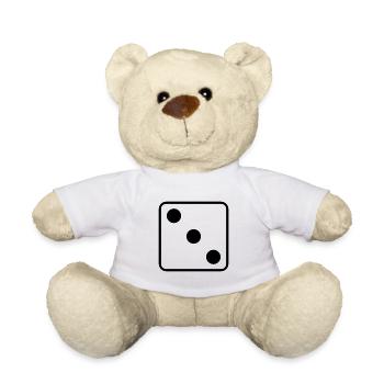 Says - Teddy Bear - white - Front