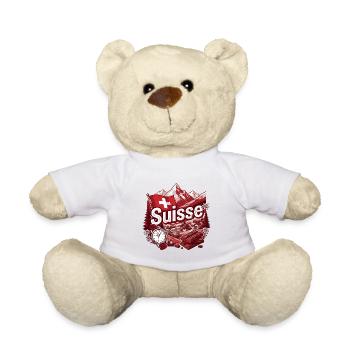 Suisse Suisse Suisse  - Nounours - blanc - Devant