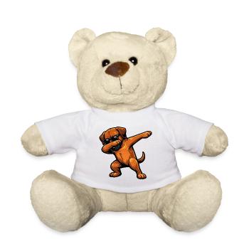 Nettoyage du dossin rhodésien - Nounours - blanc - Devant