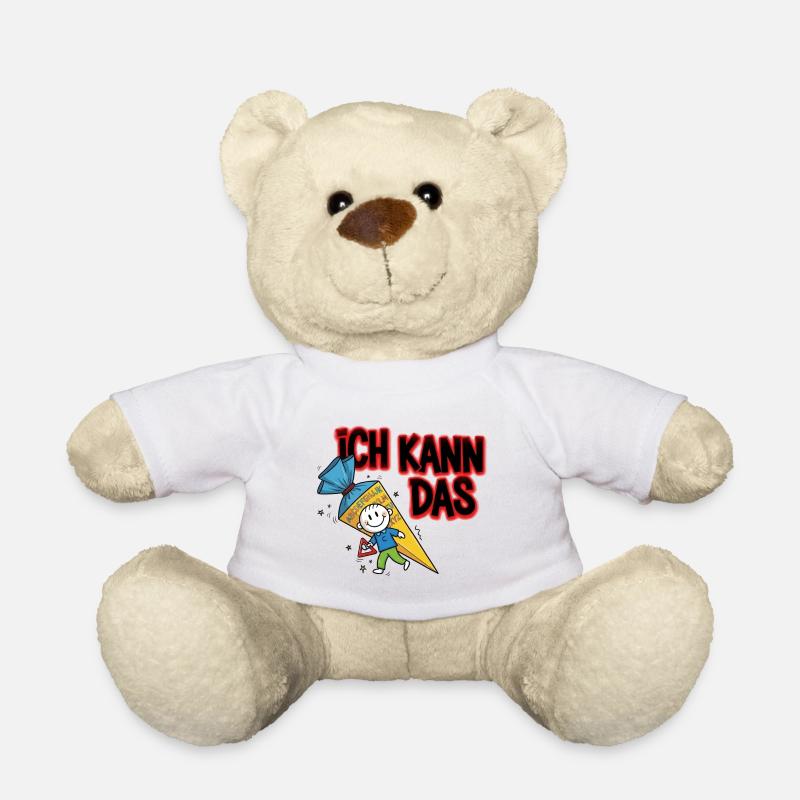 Ich Kann Das Schulhelden - Teddy - Weiß