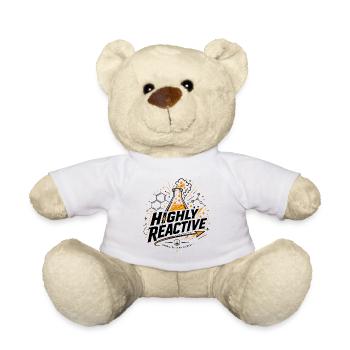 Très réactif – Conception chimique pour passionnés de chimie - Nounours - blanc - Devant