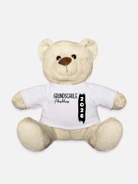 Grundschule Abschluss 2026 - Teddy - Weiß