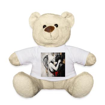 Licht trifft Schatten Liebespaar - Teddy - Weiß - Vorne