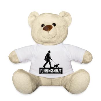  FÜHRUNGSKRAFT Business Mann Mit Hund Lustiges - Teddy - Weiß - Vorne