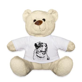 Berger australien - Nounours - blanc - Devant