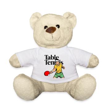 Table tennis - Teddy Bear - white - Front