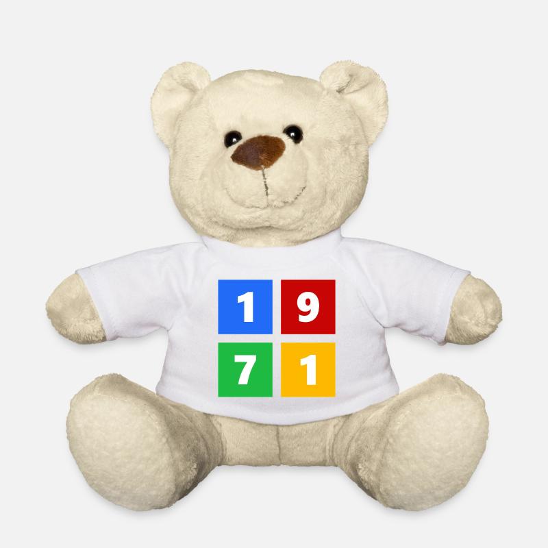 1971 - Teddy Bear - white