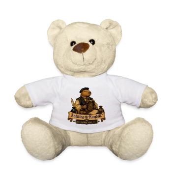 Auditing the Kingdom – Royal Accountant Capybara - Teddy Bear - white - Front