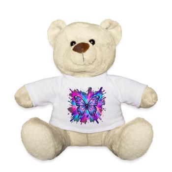 Butterfly - Teddy Bear - white - Front