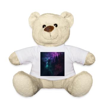 Der Geist des Waldes – surreale Melancholie - Teddy - Weiß - Vorne
