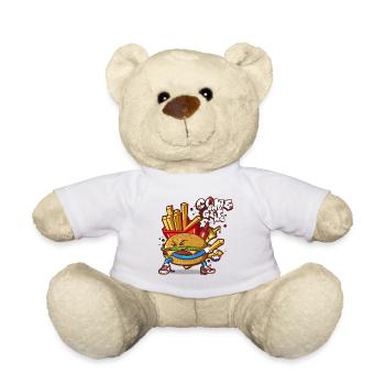 Samurai Burger - Teddy - Weiß - Vorne