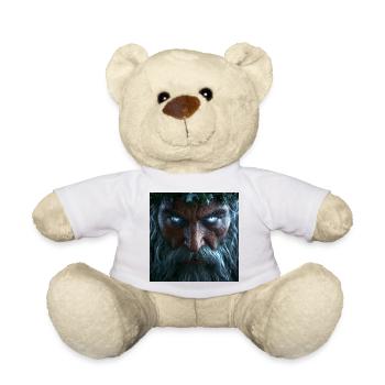 Le regard de Perun – le dieu slave du tonnerre - Nounours - blanc - Devant