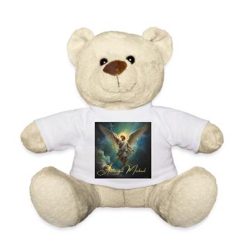 Archangel Michael - Teddy Bear - white - Front