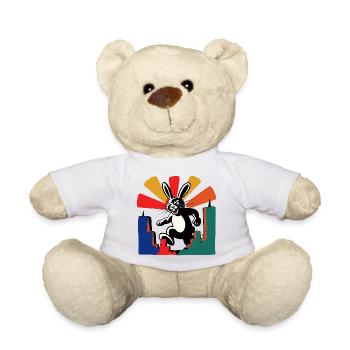 Böser Riesenhase - Teddy - Weiß - Vorne