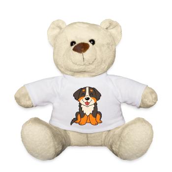 Le Chien de montagne bernois (bande dessinée) - Nounours - blanc - Devant
