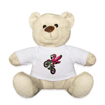 Attraction Flamingo BMX Couleurs Néon - Nounours - blanc - Devant