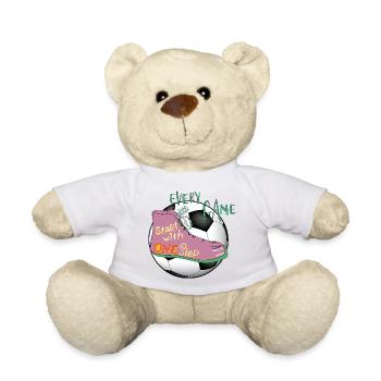 football shoe - Teddy Bear - white - Front