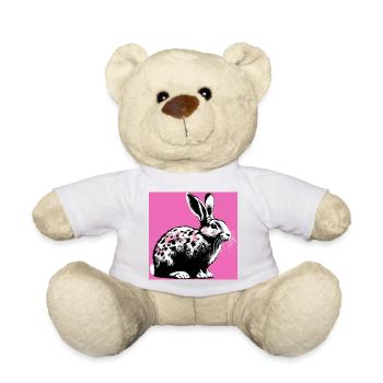Kaninchen - Teddy - Weiß - Vorne
