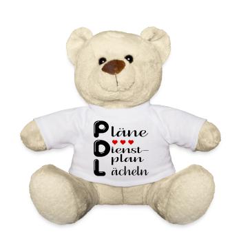 Pflegedienstleitung Pläne - Teddy - Weiß - Vorne