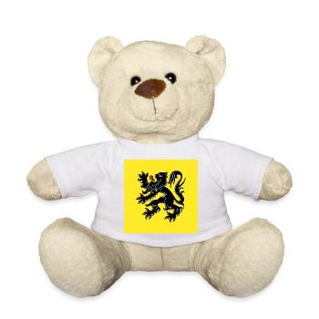 Show off your colors - Flanders - Teddy Bear - white - Front