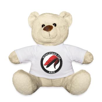 Wohlstand für Aale -  - Teddy - Weiß - Vorne