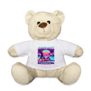 Retro-Sommer-Vibes - Teddy - Weiß - Vorne
