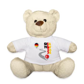 Sila Yolu - Heimfahrt: Zwei Welten, eine Reise - Teddy - Weiß - Vorne