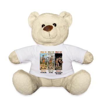 Ultramarathon 100 Miles Trail Runner - Nounours - blanc - Devant