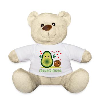 Fernbeziehung Liebe Avocado - Teddy - Weiß - Vorne