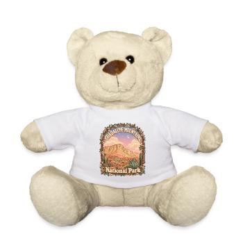 Guadalupe Mountains USA Texas Wandern Vintage - Teddy - Weiß - Vorne
