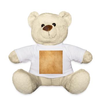 Cuivré vintage - Nounours - blanc - Devant