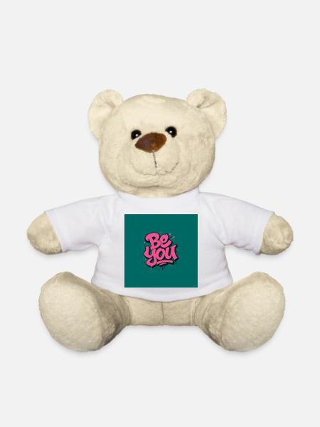 Sois toi-même ! Aimez-vous et restez vous-même ! - Nounours - blanc
