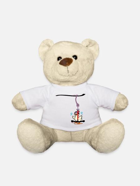 Skilift - Ski Gans - Teddy - Weiß