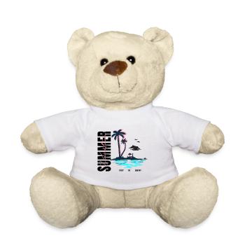 Buzzer - Nounours - blanc - Devant