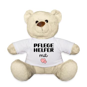 Pflegehelfer - Teddy - Weiß - Vorne
