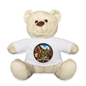 Fachwerkhaus Elsässer Weinstraße Weinberge - Teddy - Weiß - Vorne