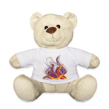 Le Langage du Feu - Nounours - blanc - Devant