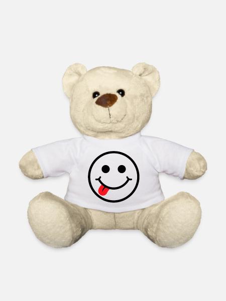 Smilie - Teddy Bear - white
