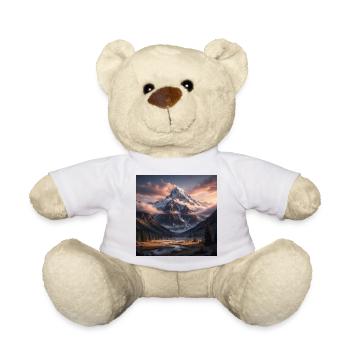 Mountains - Teddy Bear - white - Front