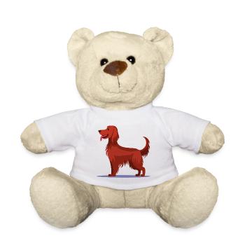 Irish Red Setter (bande dessinée) - Nounours - blanc - Devant