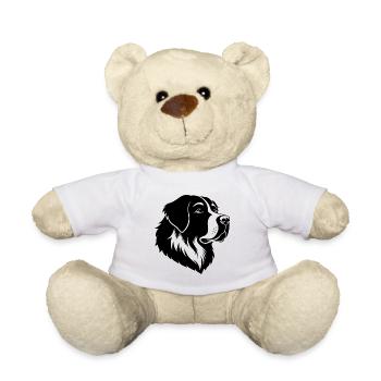 Saint-Bernard - Nounours - blanc - Devant