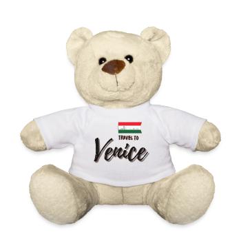 Voyage à Venise - Nounours - blanc - Devant